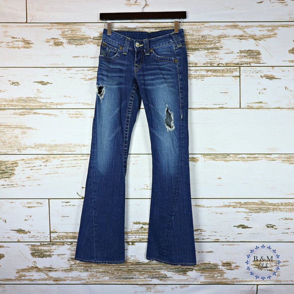 True Religion Women's Size 26 Joey Flare Jeans